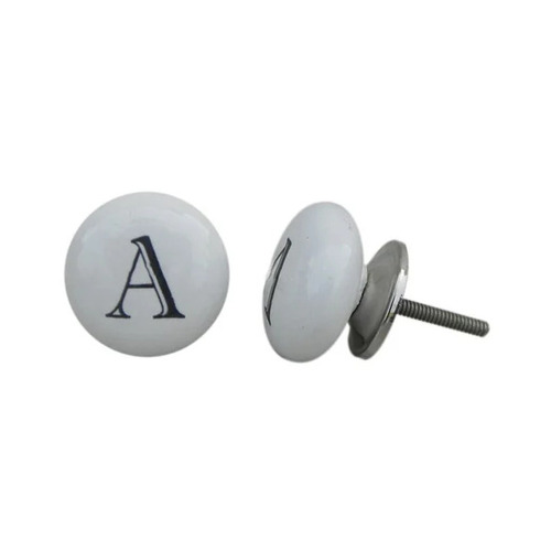 A To Z Alphabet Ceramic Knobs