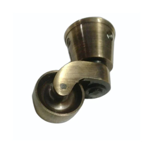 Antique Brass Round Cup Caster