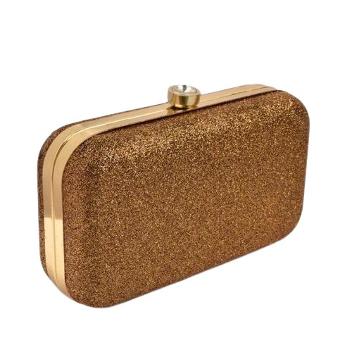 Brown Ladies Clutch Bag