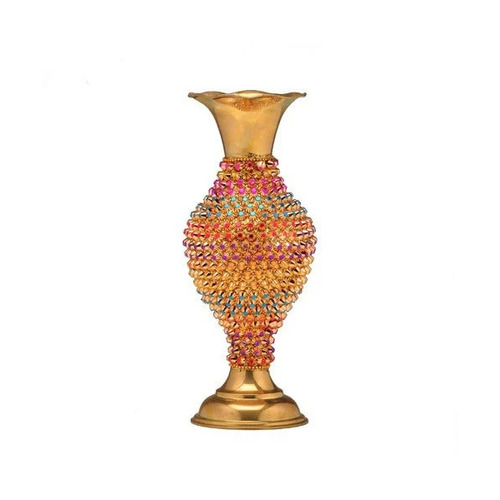 Decorative Brass Flower Vase