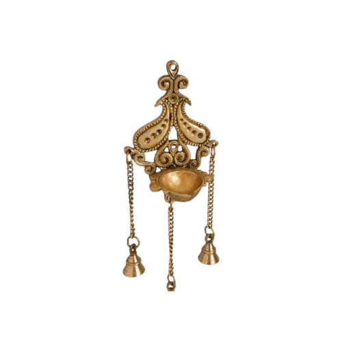 Kartikeya Brass Hanging Diya