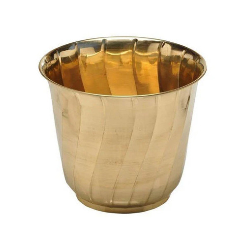 Plain Brass Planter