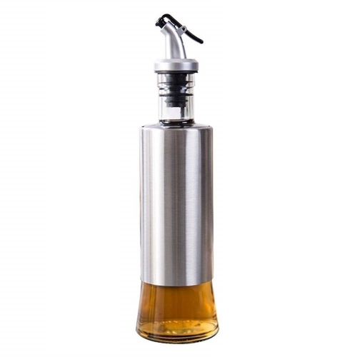 Steel Olive Oil Cooking Oil Bottle