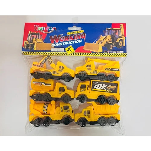 6 PCS Transport JCB Toy