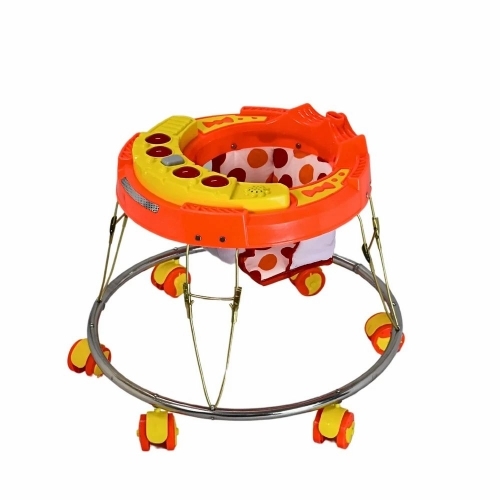 Cat Foldable Musical Baby Walker 