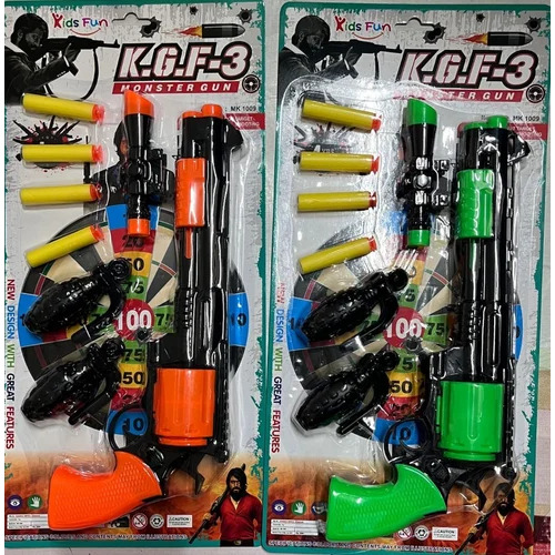 Kids Plastic Gun Toy - Age Group: 3 Plus Years