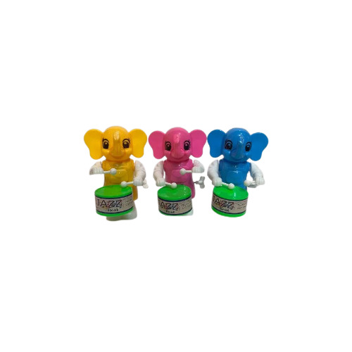 Plastic Elephant Drum Toy