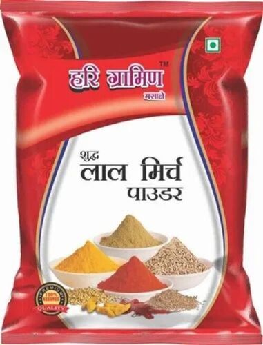 Red Chilli Powder Packaging Pouch