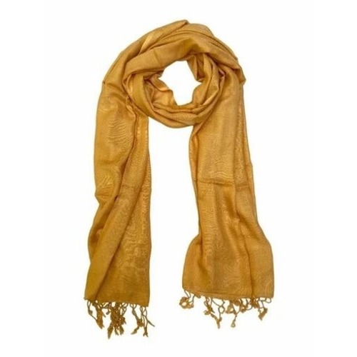 Yellow Rayon Stoles - Feature: Breathable