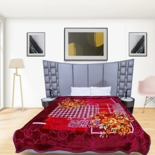Check Designer Mink Blanket