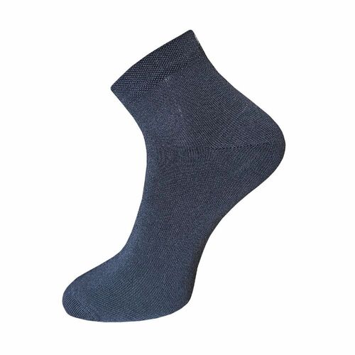 Plain Mens Nylon Socks - Color: Grey