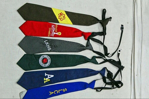 Cotton School Tie - Color: All