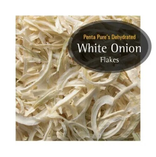 Dehydrated White Onion Flakes - Style: Dried