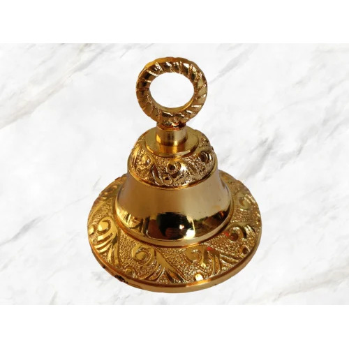 Golden Brass Hanging Bell