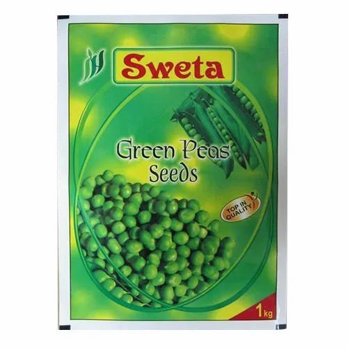 Green Peas Seeds Packaging Pouch