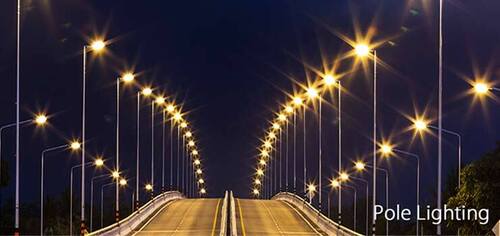 Lighting Poles - Color: .
