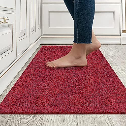 Nylon Floor Mat - Color: Red