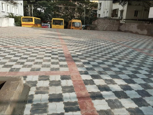 Parking Tiles - Color: Browns / Tans
