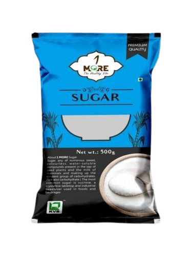 Printed Sugar Packaging Pouch - PET, 8x12 Inches, Multi-Color, Rotogravure Print, Heat Sealed