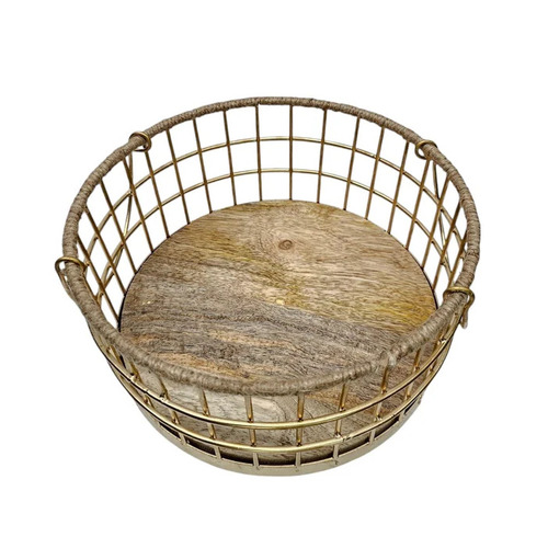 Metal Gift Basket