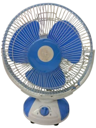 Blue Electric Table Fan