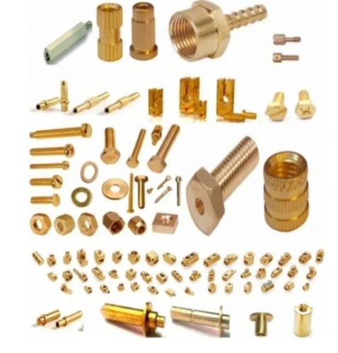 Brass Precision Components - Brass Customized Size, Copper Polished Finish | Tool-Free Tightening, Corrosion Resistant, Reusable Fastening