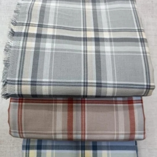 Cotton Checks Shirt Fabric