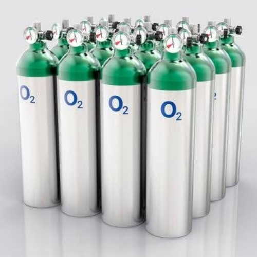 Empty Oxygen Cylinder