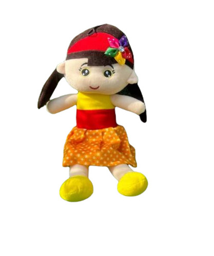 Mouli Doll Soft Toy - Foam Material, Multicolor | Cotton Bear, Age 0 to 3 Years