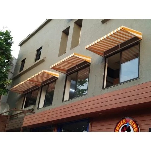 Awnings - Mild Steel All Sizes Multi Color | Window Use Home Application Shape-Curved