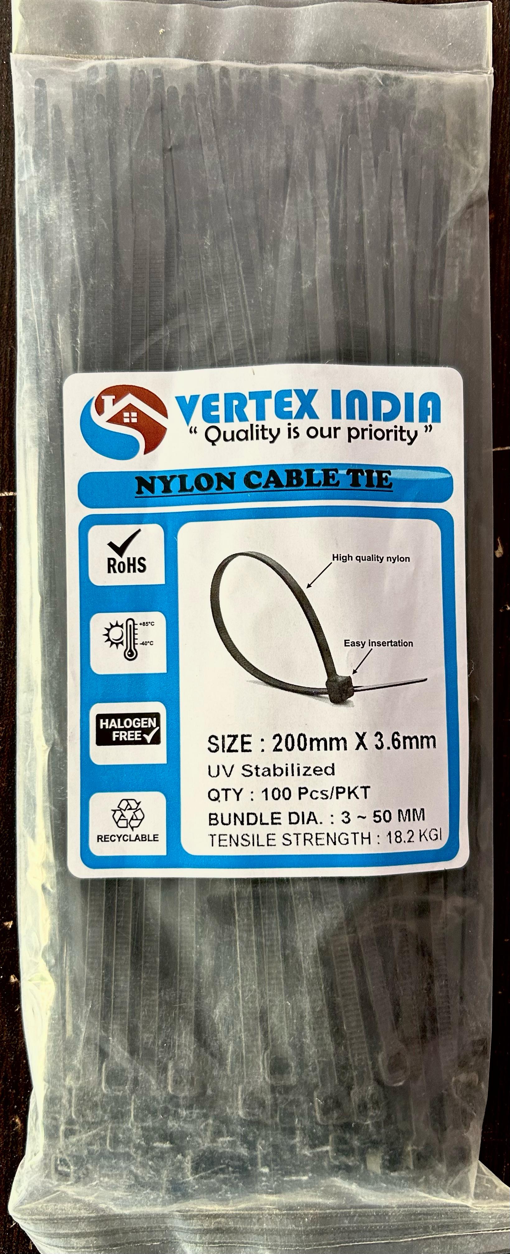 Cable Tie - Application: Electrical Wiring