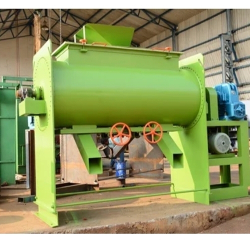 Concrete Mixture Machine - Heavy Duty, Durable Design , Automatic Operation, Green Color Coated Surface