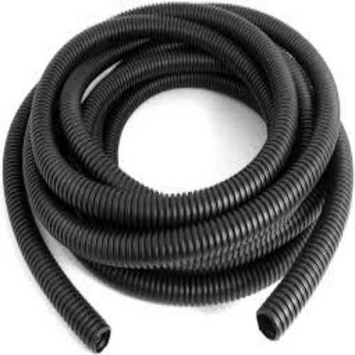 Flexible Conduit Pipe - Black, Corrosion Resistant, Round | Leak Proof, Durable, Highly Flexible