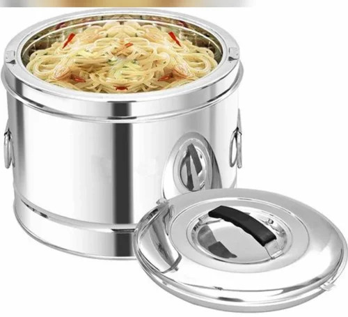 Steel Hot Pot - Color: Silver