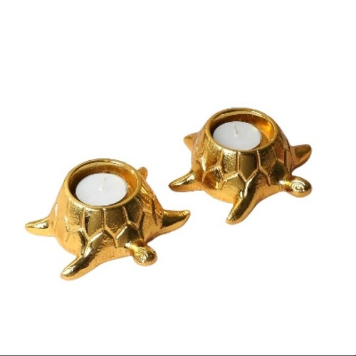 Tortoise Tealight Holder Set