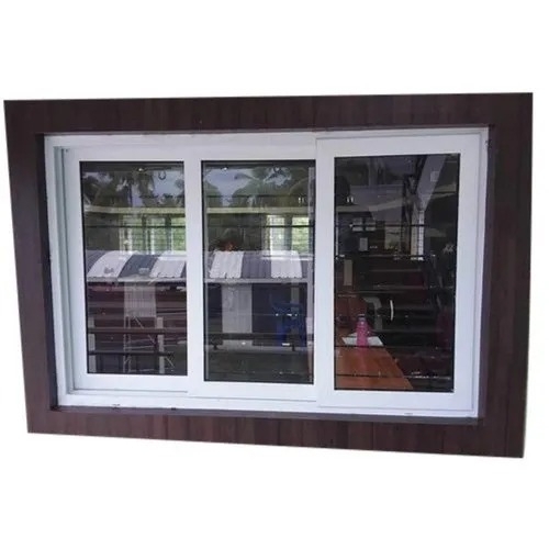 Upvc Three Track Sliding Window
