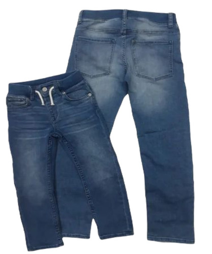 Kids Plain Denim Jeans