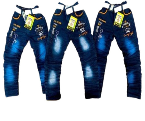 Kids Printed Jeans