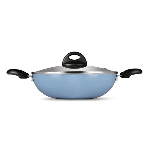 Pigeon By Stovekraft Mio Aluminum Kadai With Lid