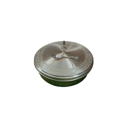 Polished Brass Spice Box