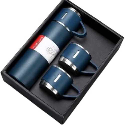 Stainless Steel Vacuum Flask Bottle With Cups