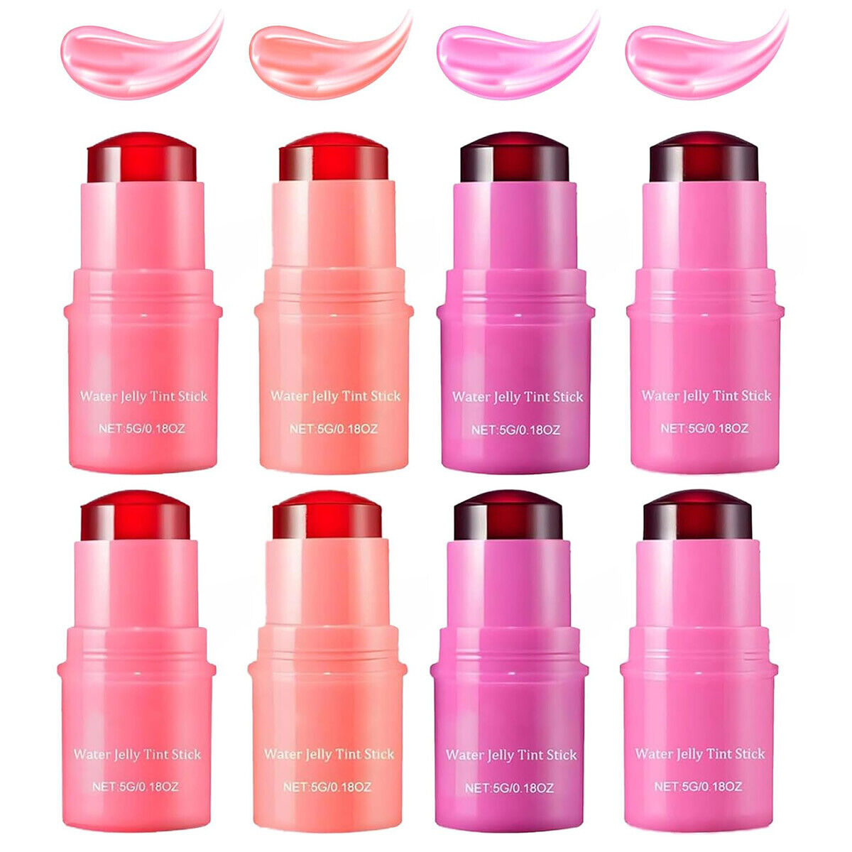 Blush Stick 0.18 Oz Jelly Tint Blush Milk 8 Pcs Jelly  - Product Type: Instant Mixes