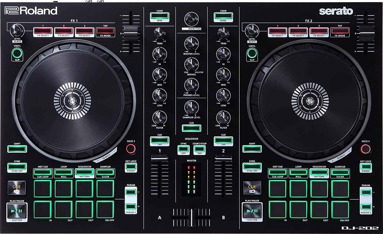 Brand New Original Roland DJ 202 DJ Controller