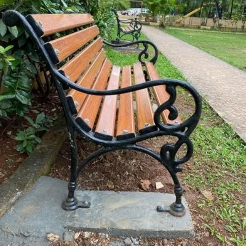Cast Iron Park Bench