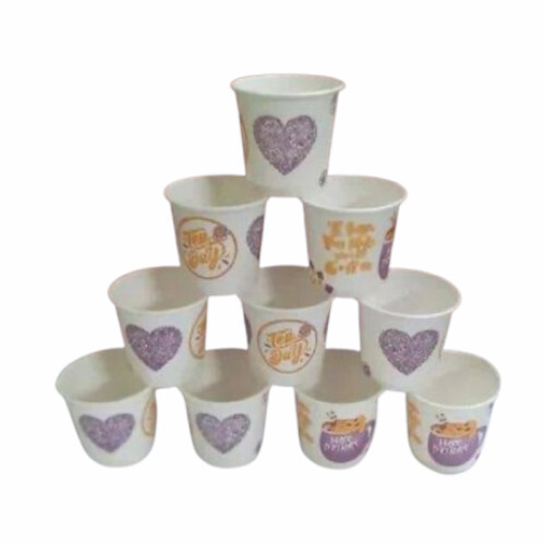 Disposable Paper Tea Cup (35Pc Packet) - Color: Multi