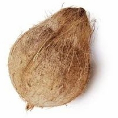Brown Semi Husked Coconut