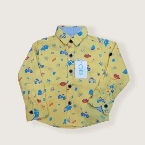 Cotton Kids Printed Shirt