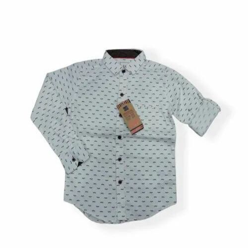 Kids Cotton Printed Shirt