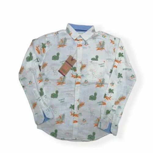 Kids Floral Print Shirt