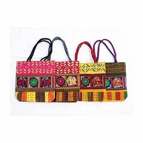 Handmade Embroidered Handbag